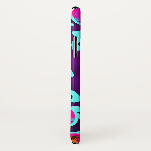 Super Sunset Shades Pattern Case-Mate iPhone Hülle (Hinten/Rechts)