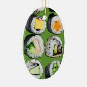 Super süße Sushi-Verzierung Keramik Ornament (Rechts)