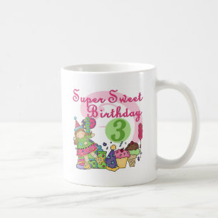 Super Sweet 3. Geburtstagsgeschenke und Geschenke Kaffeetasse
