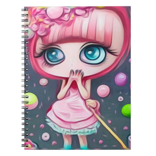 Super Sweet Candy Doll Notizblock (Vorderseite)