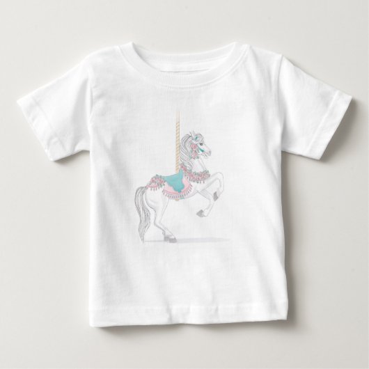 Super Sweet Carousel Tee Shirt Tutu (Vorderseite)