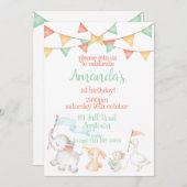 Super Sweet Customizable Birthday Einladung (Vorne/Hinten)