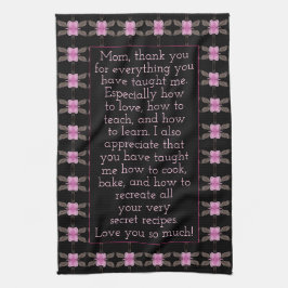 Super Sweet-Geschenk für Mama Geschirrtuch