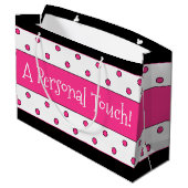 Super Sweet Paper Shopping Große Geschenktüte (Rückseite Schrägansicht)