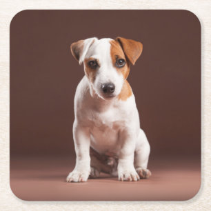 Super Sweet Puppy Rechteckiger Pappuntersetzer