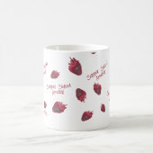 Super sweet Strawberry Personalisiert Kaffeetasse (Mittel)