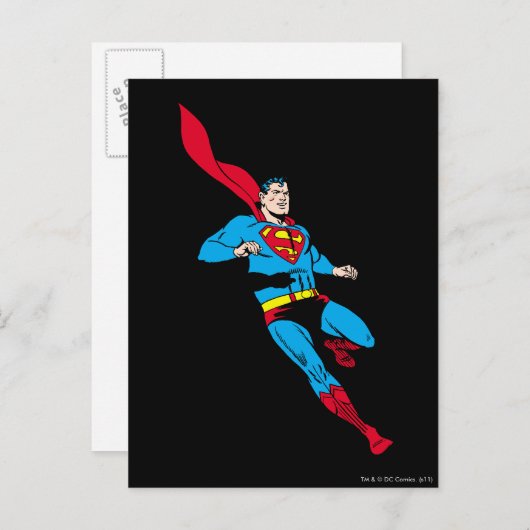 Super Swoosh Postkarte (Vorne/Hinten)