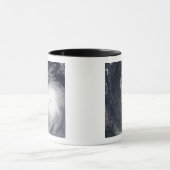 Super Taifun Melor schwingt über das Pazifische Oz Tasse (Zentrum)