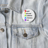 Super talentierte akademische Errungenschaften Roc Button (Beispiel)