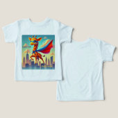 Super Tall, Super Calm - Giraffe Hero (Design Vorderseite & Rückseite)