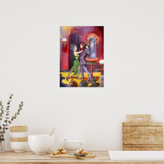 ** Super Tango ** Poster (Küche)
