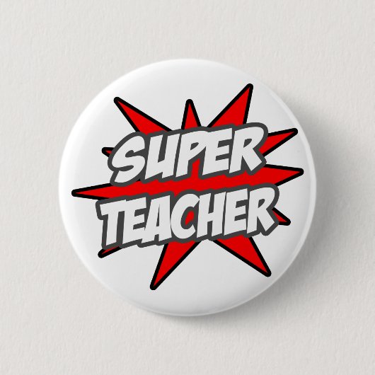 Super Teacher Button (Vorderseite)