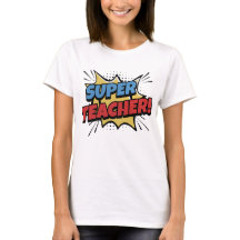 Super Teacher Comic Style