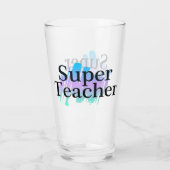 Super Teacher Glas (Rückseite)