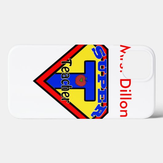 Super Teacher iPad Case (Rückseite (Horizontal))