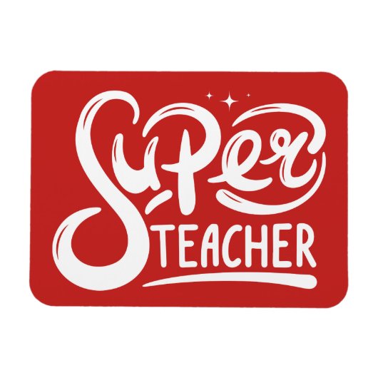 Super Teacher Magnet (Horizontal)