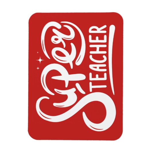 Super Teacher Magnet (Vertikal)