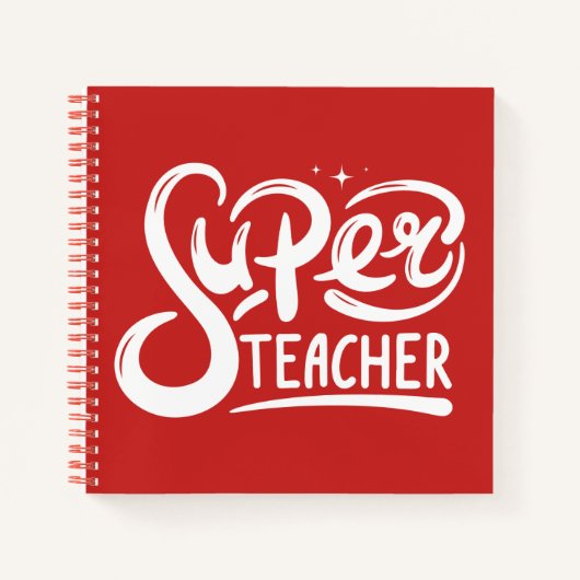 Super Teacher Notizblock (Vorderseite)