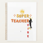Super Teacher Vibe Planer (Vorderseite)
