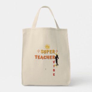 Super Teacher Vibe Tragetasche