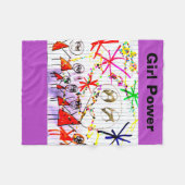 Super Team Blanket Fleecedecke (Vorderseite (Horizontal))