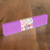 Super Team Namensschild Namensplakette (Seite)