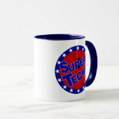 SUPER TECH! LABORWISSENSCHAFTLICHE ERMUTIGUNG TASSE (VorderseiteRechts)