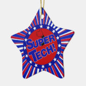 SUPER TECH-TASTE PATRIOTIC .pnnn Keramik Ornament (Links)