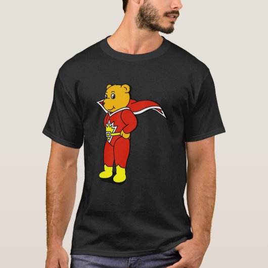 SUPER TED superklassischer T - Shirt (Vorderseite)