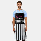 Super Tired Schürze (Getragen)