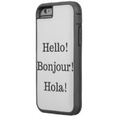 Super Tough Waterproof Iphone 6 Case (Rückseite Links)