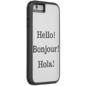 Super Tough Waterproof Iphone 6 Case (Rückseite/Rechts)