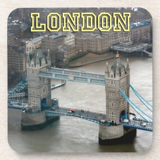 Super! Tower Bridge London Untersetzer (Vorderseite)