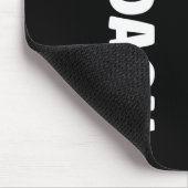 Super Trainer Badminton Sport Simple Badminton Coa Mousepad (Ecke)