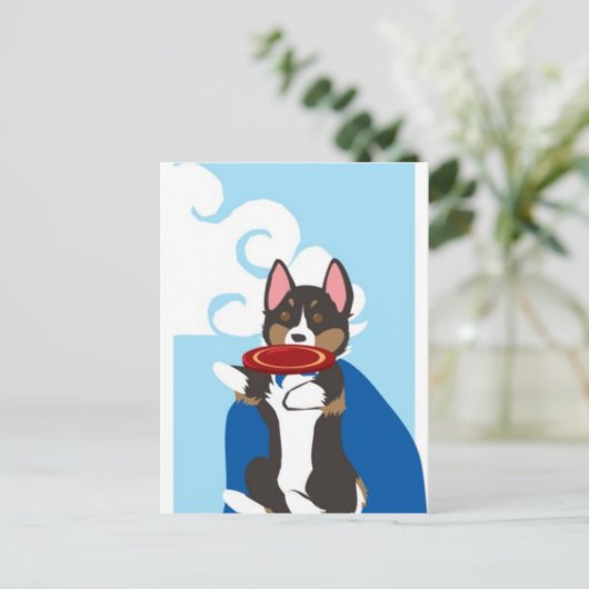 Super Tri Postkarte (Stehend Vorderseite)