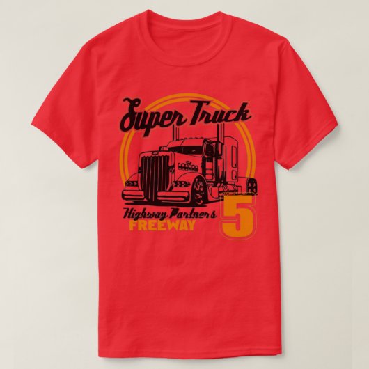 Super Truck T-Shirt (Design vorne)
