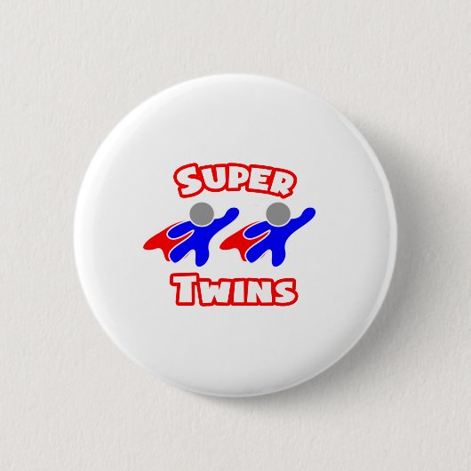 Super Twins Button (Vorderseite)