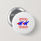 Super Twins Button (Vorne & Hinten)