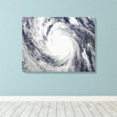 Super Typhoon Lupit Leinwanddruck (Insitu (Holzboden))