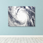 Super Typhoon Lupit Leinwanddruck (Insitu (Holzboden))