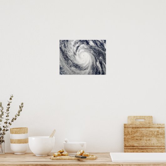 Super Typhoon Lupit Poster (Küche)