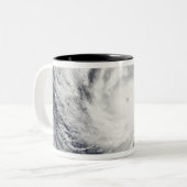 Super Typhoon Lupit Zweifarbige Tasse (Vorderseite Links)
