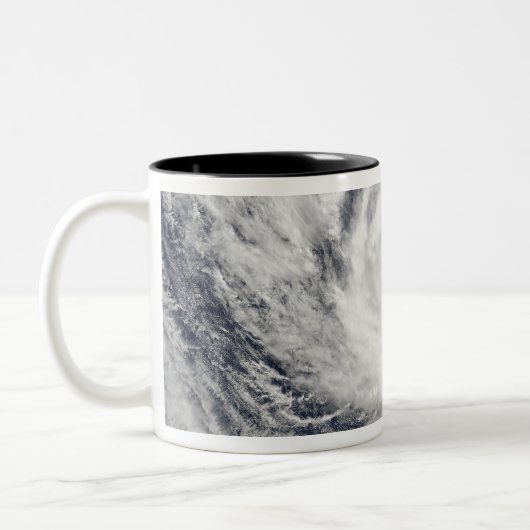 Super Typhoon Lupit Zweifarbige Tasse (Links)
