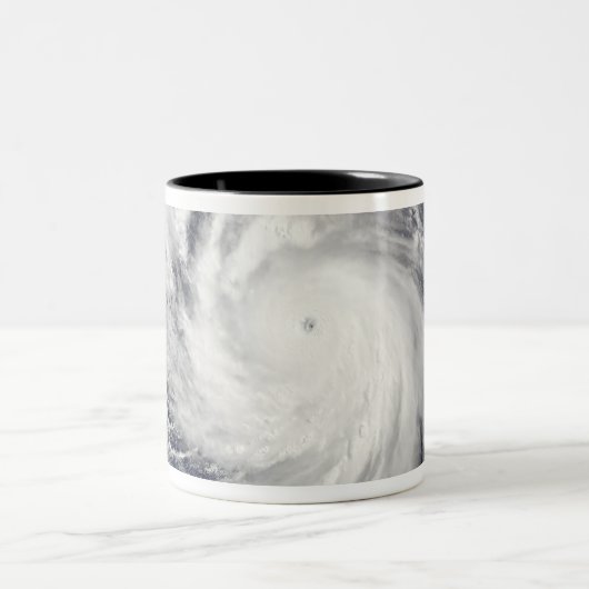 Super Typhoon Lupit Zweifarbige Tasse (Mittel)