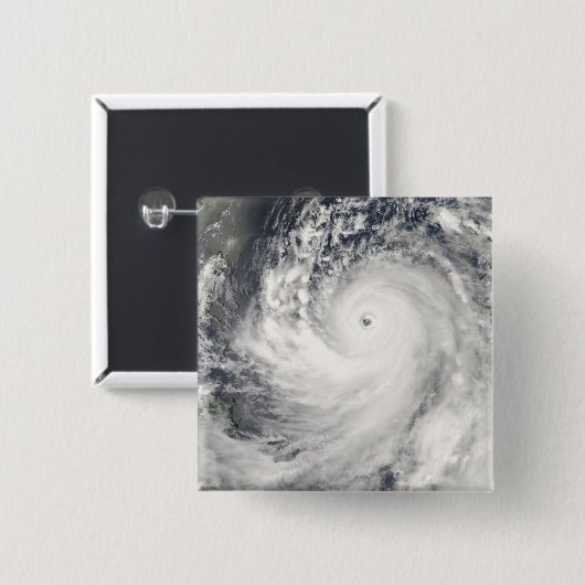 Super Typhoon Man-Yi Button (Vorne & Hinten)