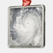 Super Typhoon Man-Yi Ornament Aus Metall (Links)