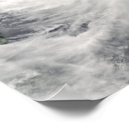 Super Typhoon Man-Yi Poster (Ecke)