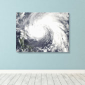 Super Typhoon Megi Leinwanddruck (Insitu (Holzboden))