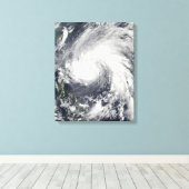 Super Typhoon Megi Leinwanddruck (Insitu (Holzboden))