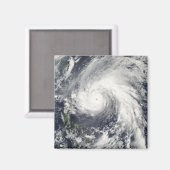 Super Typhoon Megi Magnet (Vorderseite/Rückseite)